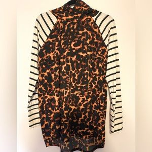 Lularoe Amber Leopard print - marshmallow material XL